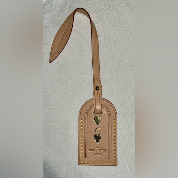 Louis Vuitton Vachetta Luggage Tag Small - Picture 1 of 2